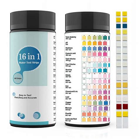 water test strip bottle|16 in 1 water testing strips.